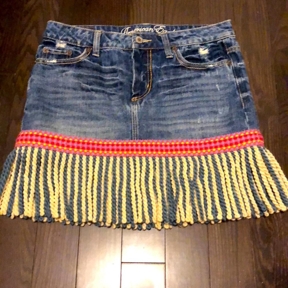 NWOT ❤️One of a kind jean skirt